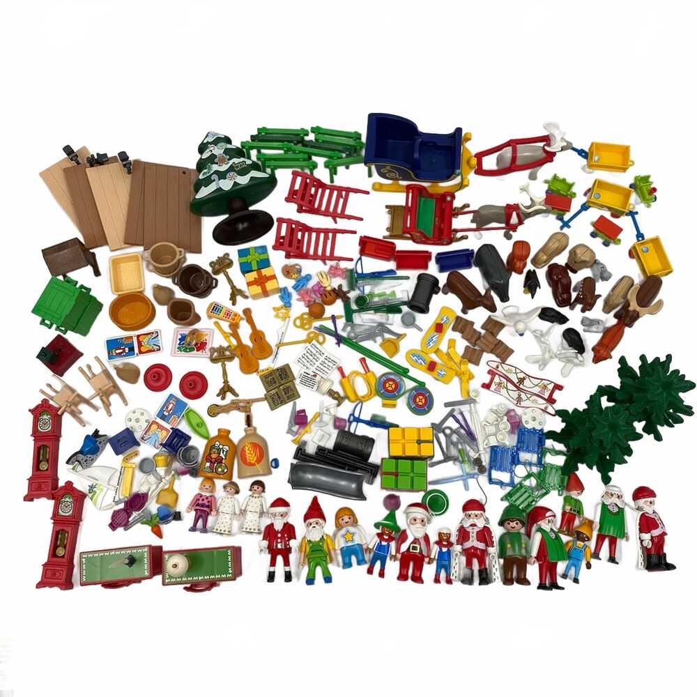 Playmobil Red Green Large Christmas Set Toy